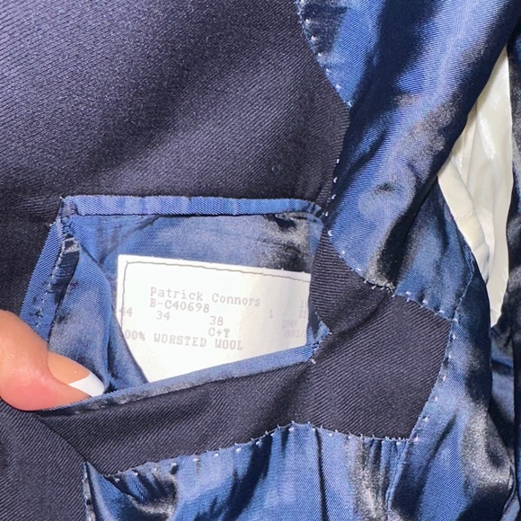 Hart Schaffner Marx Navy Blazer - Picture 4 of 10